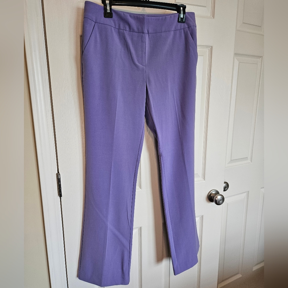 New York & Company Straight Leg - Purple - 10